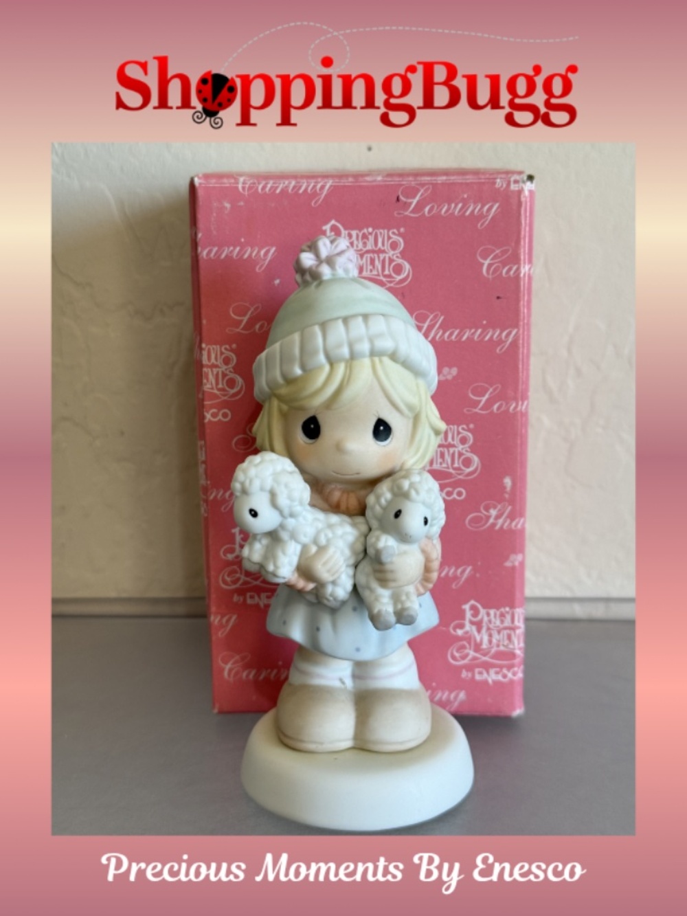 Precious Moments By Enesco Figurine Merry Christmas Two Ewe 4003168 (SB1628)